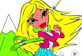 Bratz Cloe Ausmalen Bratz Cloe Ausmalen
