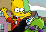 Bart Simpson Skateboarding