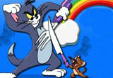Tom und Jerry Ausmalen